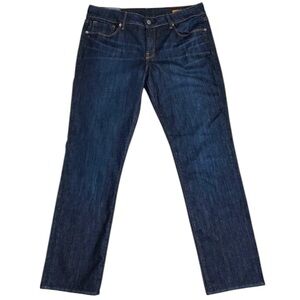 NWT Sebastian McCall Straight Leg Dark Wash Stretch Jeans Size 32